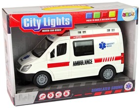 LEAN TOYS Sanitka, trecí pohon – svetlá, zvuky