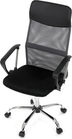 Kancelárska stolička KA-E305 GREY Farba: Sivá
