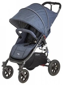 VALCO BABY Kočík športový Snap 4 Sport Tailor Made Denim metalická šedá konštrukcia