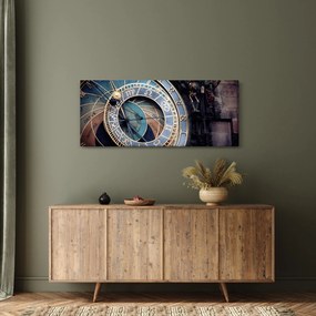 Obraz - Orloj, Praha (120x50 cm)