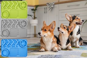 Tutumi Tutumi, podložka na lízanie jedla pre psa-mačku 368919 Blue, modrá, HOM-02869