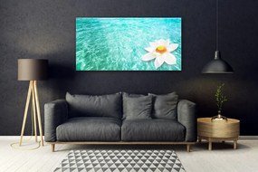 Obraz plexi Voda kvet umenie 120x60 cm