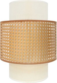 Toolight Toolight, nástenné svietidlo 2xE14 APP1337-2W, prírodná hnedá, OSW-02430