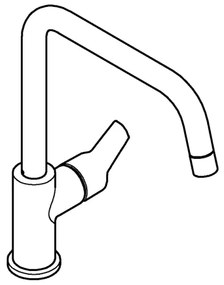 GROHE 30630000 - Drezová batéria START 311 mm lesklý chróm