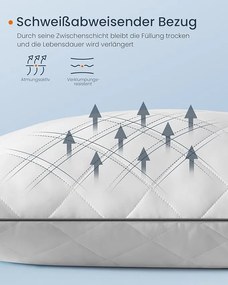 Obliečky na vankúše 2-dielne, obojstranné, 80 × 80 cm