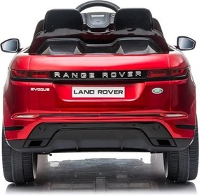 LEAN CARS Range Rover Evoque Červený lakovaný automobil na batérie