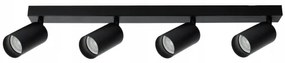 Bodové svietidlo ANGIE 4xGU10/35W/230V čierna
