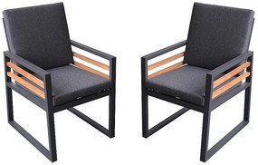 Hliníkové kreslá NEWPORT DUO (2 ks)