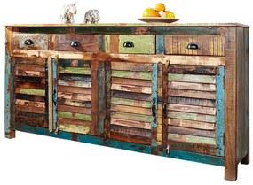 Dizajnová komoda Jacktar 160 cm recyklované drevo