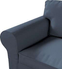Poťah na sedačku Ektorp (rozkladacia, pre 2 osoby) STARÝ MODEL farba produktu modrá látka zapletaná