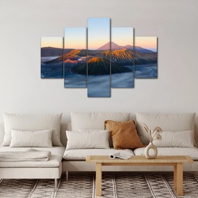Obraz hory Bromo v Indonézii (150x105 cm)