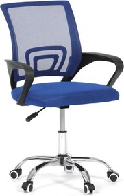 Detská otočná stolička modrá KA-L103 BLUE