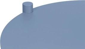 Oceľový okrúhly odkladací stolík 41x40 cm Ande – noo.ma