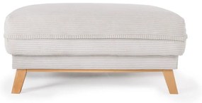 Béžová menčestrová podnožka Tori – Bonami Selection