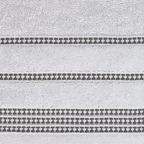 BAVLNENÝ UTERÁK AMANDA3 SADA 6KS 50X90 CM STRIEBORNÁ