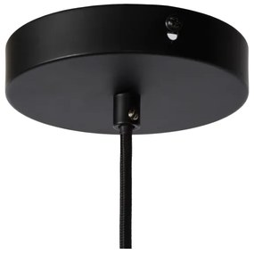 Lucide 20419/20/30 - Luster na lanku OPHELIA 1xE27/40W/230V pr. 20 cm čierna