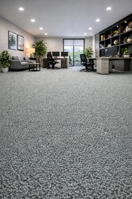 Koberec metráž Piccolo 531, na mieru, šíře 4m, šedá, guma (gél - protišmykový), chodba / predsieň, Beaulieu International Group