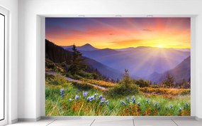 Gario Fototapeta Lúka v horách Materiál: Samolepiaca, Rozmery: 536 x 240 cm