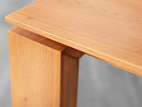 Obdĺžnikový dubový stôl 90x160 cm Boston matný dub