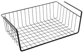 Závesný košík z nehrdzavejúcej ocele 26x40 cm Kanguro – Metaltex