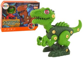 Lean Toys Dinosaurus na skrutkovanie DIY - Zelený