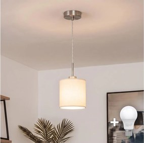 BRILAGI - LED luster na lanku NUBILA 1xE27/60W/230V pr. 14 cm krémová