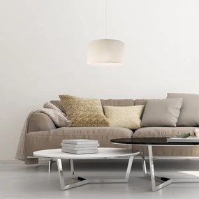 Luster na lanku SIRJA 1xE27/60W/230V krémová
