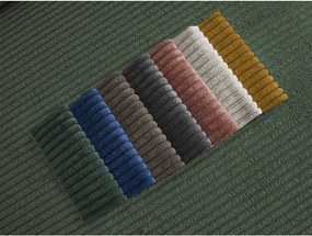 Zelená menčestrová pohovka 250 cm Tina – Bobochic Paris