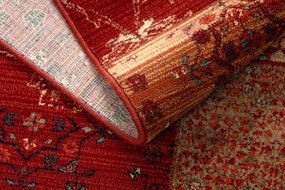 Koberec KASHQAI 4327 300 Patchwork bordový