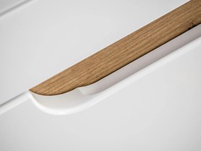 Comad Kúpeľňová skrinka pod umývadlo Aruba White 60 dub craft/biela