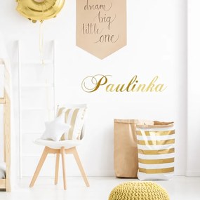 Nálepka na stenu Meno