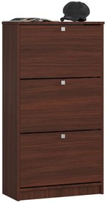 3 krídlový botník 60 cm, wenge