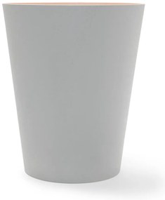 Svetlosivý drevený odpadkový kôš 7,5 l Woodrow – Umbra
