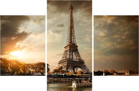 Obraz - Eiffelova veža, Paríž, Francúzsko (90x60 cm)
