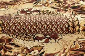 TA Koberec 7192B SVETLO BÉŽOVÁ ATLAS PP HNEDÁ OV Rozmer: 60x100 cm