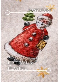Zelený okrúhly koberec s vianočným motívom ø 150 cm Green Christmas – Villeroy&amp;Boch