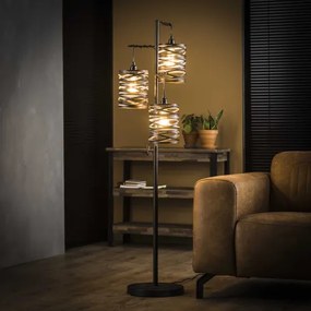 Stojaca lampa 82-93 3L Spindle  - Komfort-nábytok