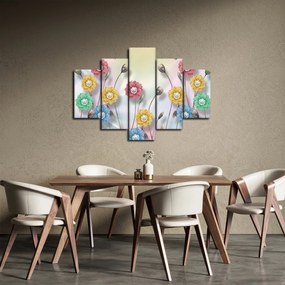 Obraz - Farebná lúka (150x105 cm)