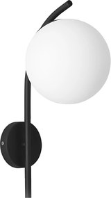 Toolight Toolight, nástenné svietidlo 1xE27, G103-1W, čierna matná, OSW-09728
