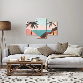 Obraz - Palmy pri mori (90x60 cm)