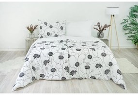 Stanex  obliečky 100% Bavlna Astra čierno-biela 70x90 cm