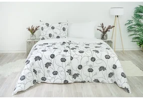 Stanex  obliečky 100% Bavlna Astra čierno-biela 70x90 cm