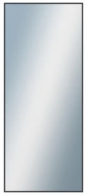 DANTIK - Zrkadlo v rámu, rozmer s rámom 50x120 cm z lišty Hliník čierna (7001021)