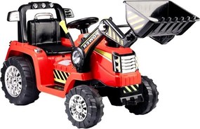 LEAN CARS Elektrický traktor na batérie ZP1005 pre deti červený