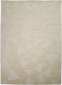 Béžový ručne tkaný vlnený koberec 120x170 cm Shard – Flair Rugs