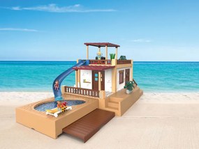 Playtive Stavebnica L so svetlom a zvukovými efektami (plážový bungalov)  (100337028)