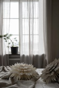 Watt & Veke Závesná svietiaca hviezda Maja Greige 50 cm