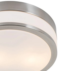 Moderné vonkajšie stropné svietidlo oceľ 28 cm IP44 - Flavi
