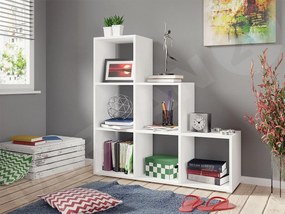 Regál Cyzara 011 (biela). Vlastná spoľahlivá doprava až k Vám domov. 1053802