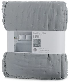 PREHOZ NA POSTEĽ LIBI3 220X240 CM STRIEBORNÝ